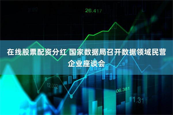 在线股票配资分红 国家数据局召开数据领域民营企业座谈会